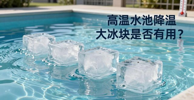巴南高温水池降温大冰块,到底管不管用?