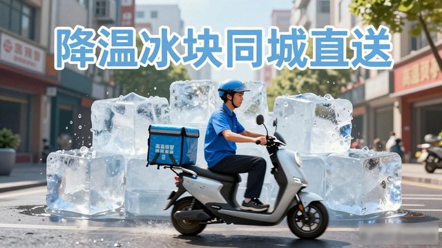 降温冰块同城直送 巴南大冰块解决高温难题